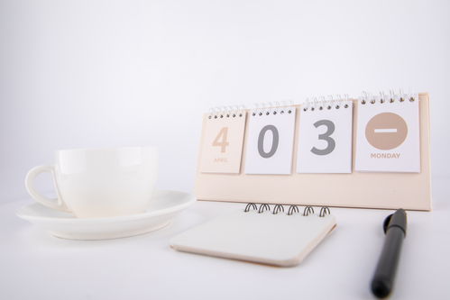 咖啡便簽本 辦公用品商務攝影的藝術與實用